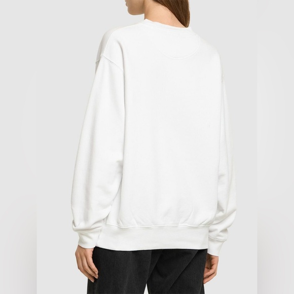 ANINE BING Ramona Kate Moss Cotton Sweatshirt NWT - Picture 3 of 16